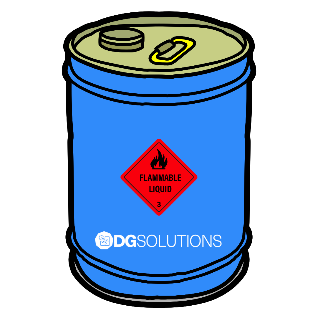 What are Class 3 Flammable Liquid Dangerous Goods?