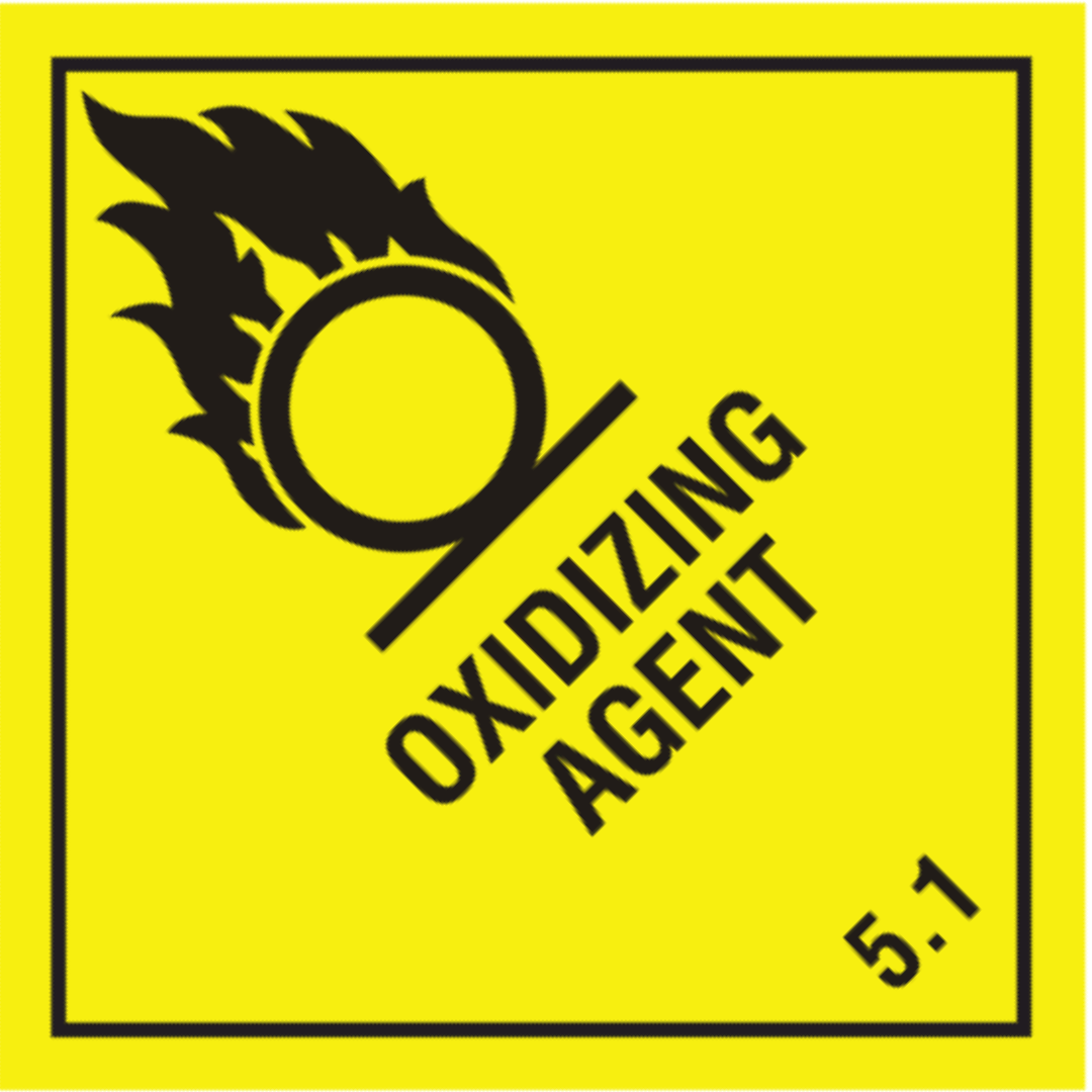 Class 5.1 Label