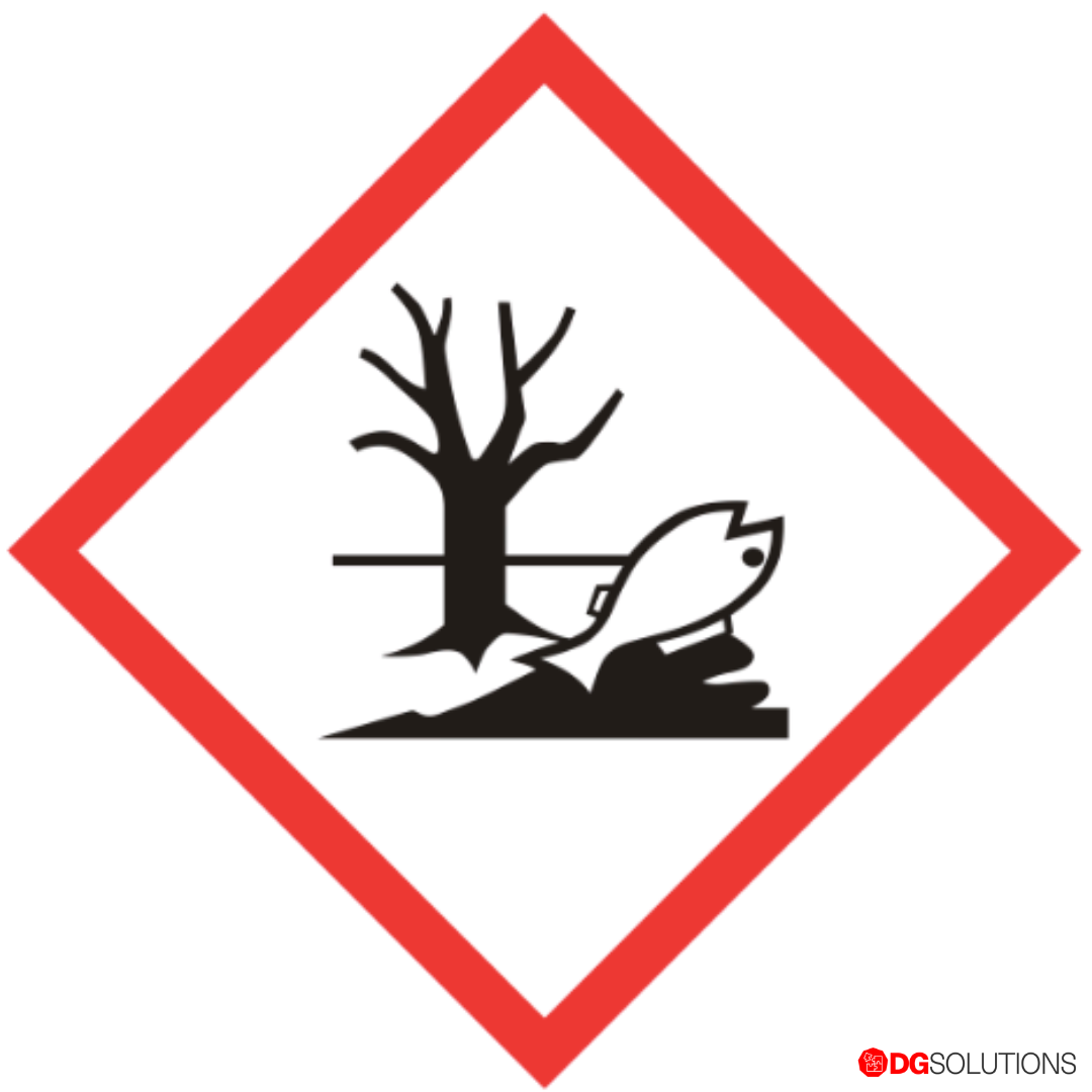 Environmentally Hazardous Container Label 